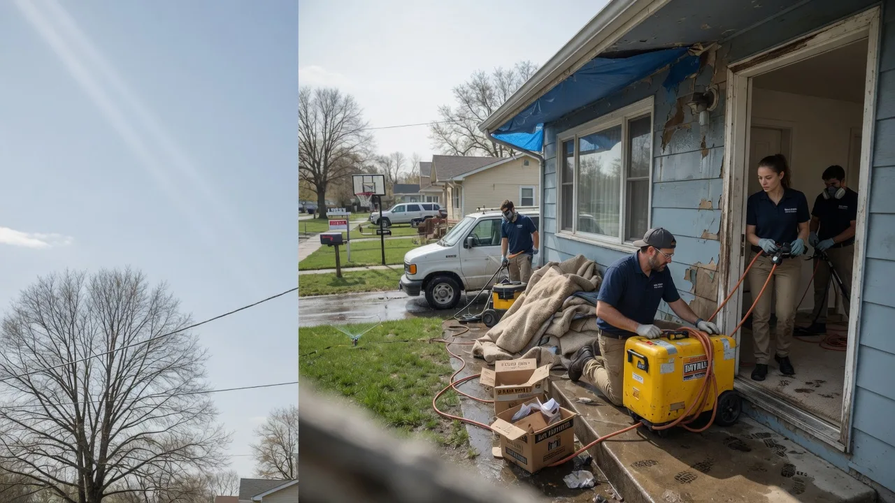 Basement Flood Cleanup in Goshen, CT near me